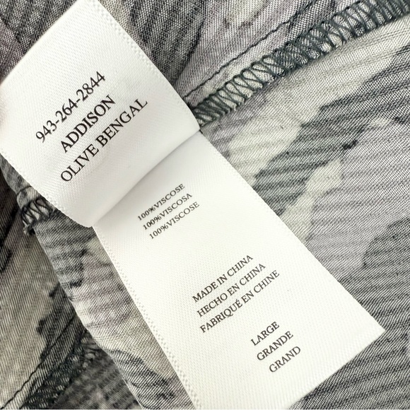 Rails Addison Layered Mini Skirt Olive Bengal Sz L NWT - Picture 7 of 8